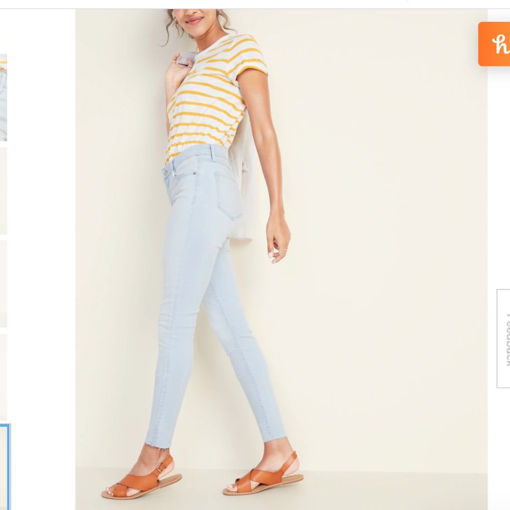 Old Navy Mid-Rise Rockstar Jeggings